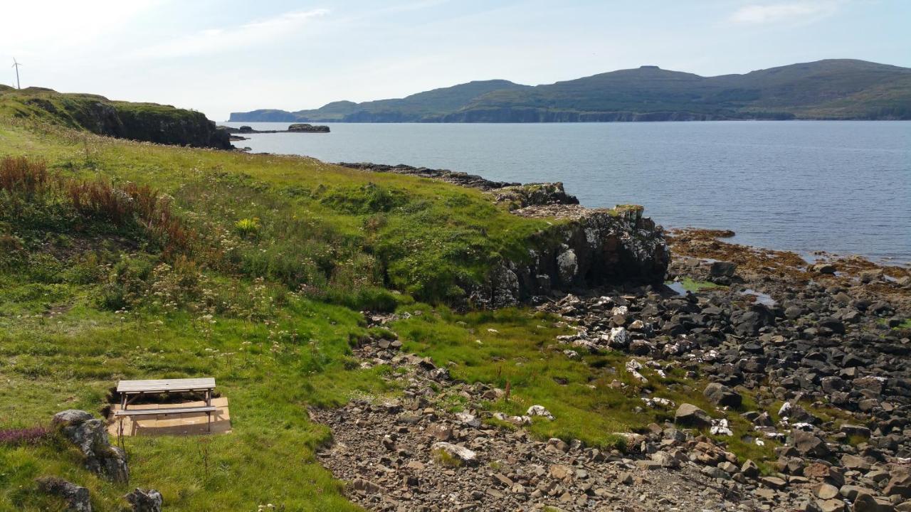 Harlosh Log Cabins Dunvegan  Eksteriør bilde