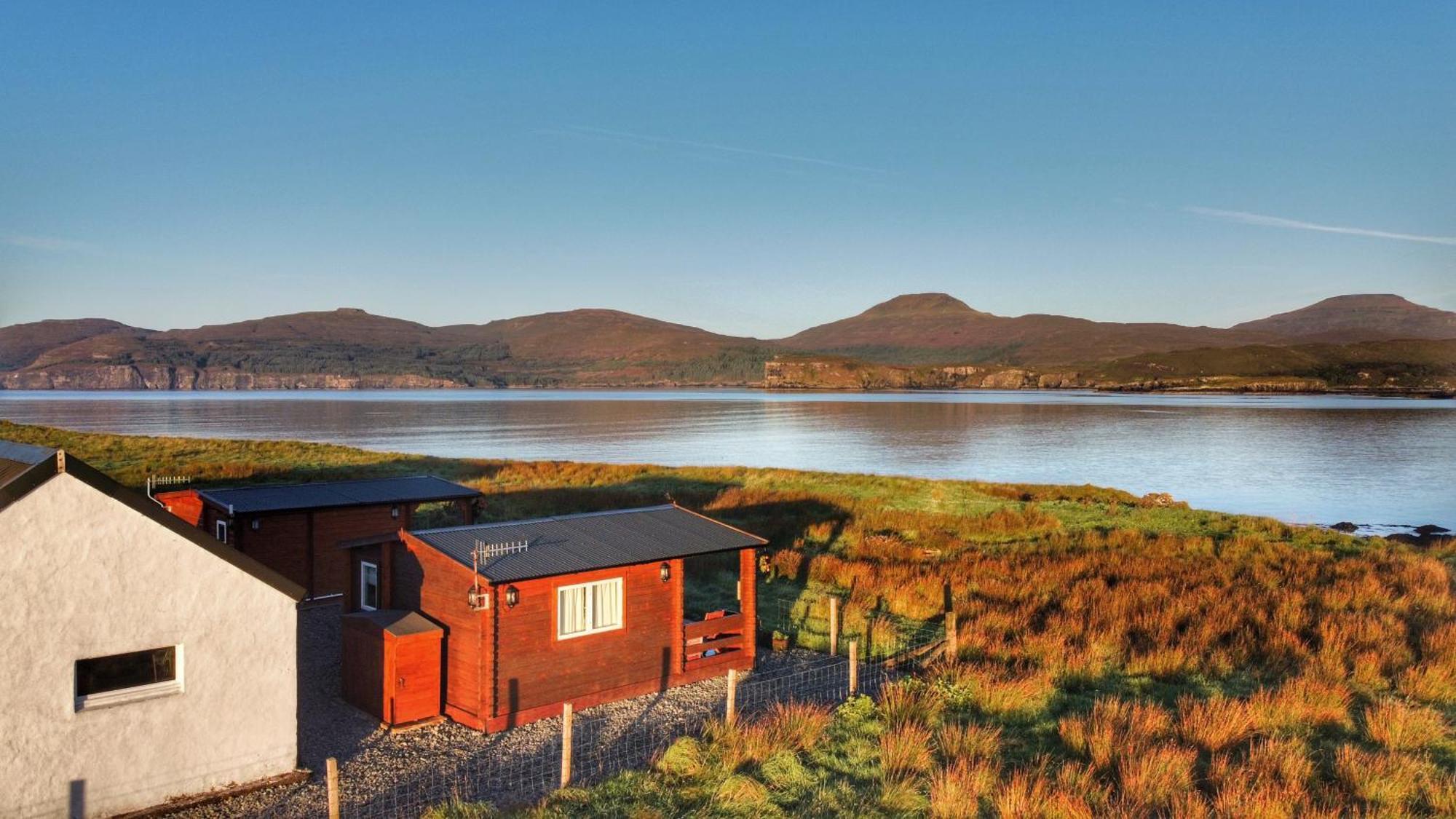 Harlosh Log Cabins Dunvegan  Eksteriør bilde