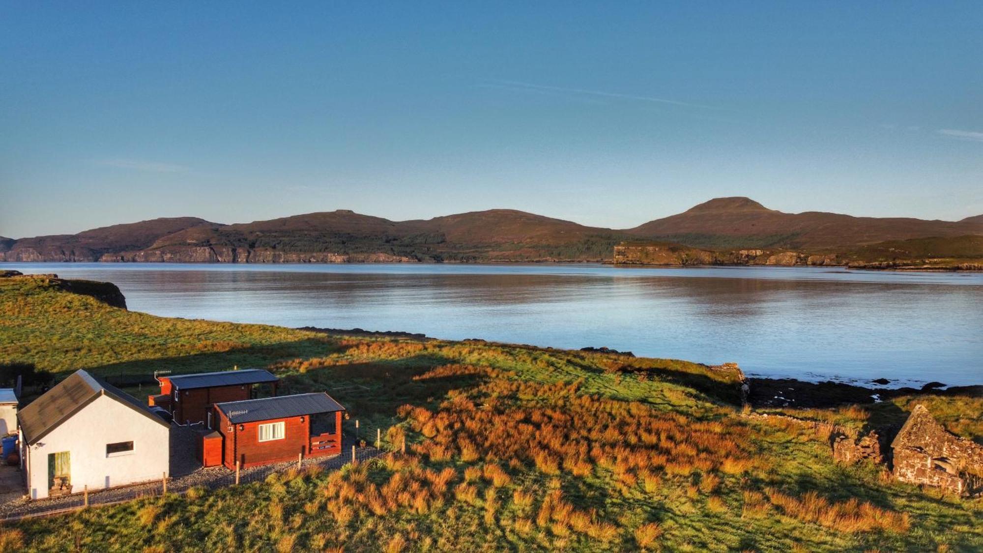Harlosh Log Cabins Dunvegan  Eksteriør bilde
