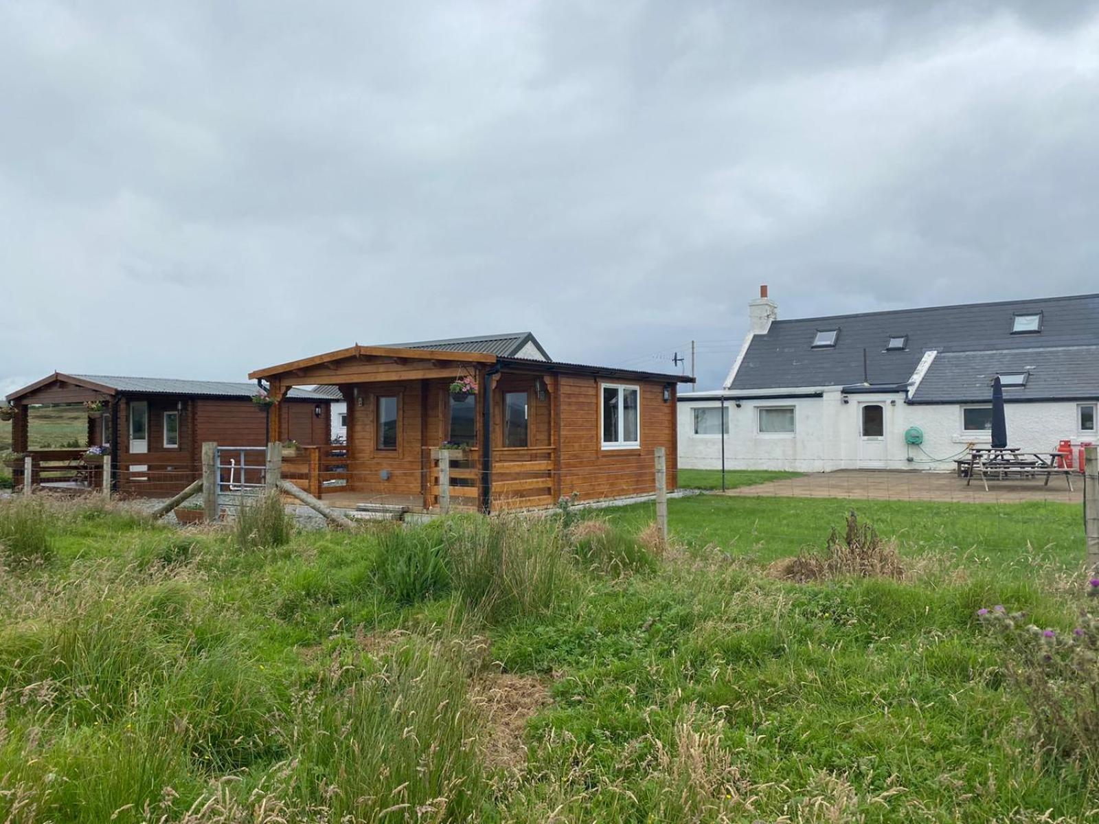 Harlosh Log Cabins Dunvegan  Rom bilde