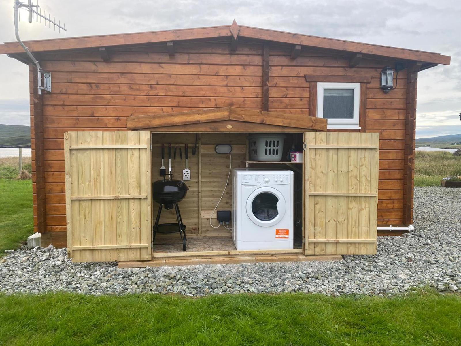 Harlosh Log Cabins Dunvegan  Rom bilde