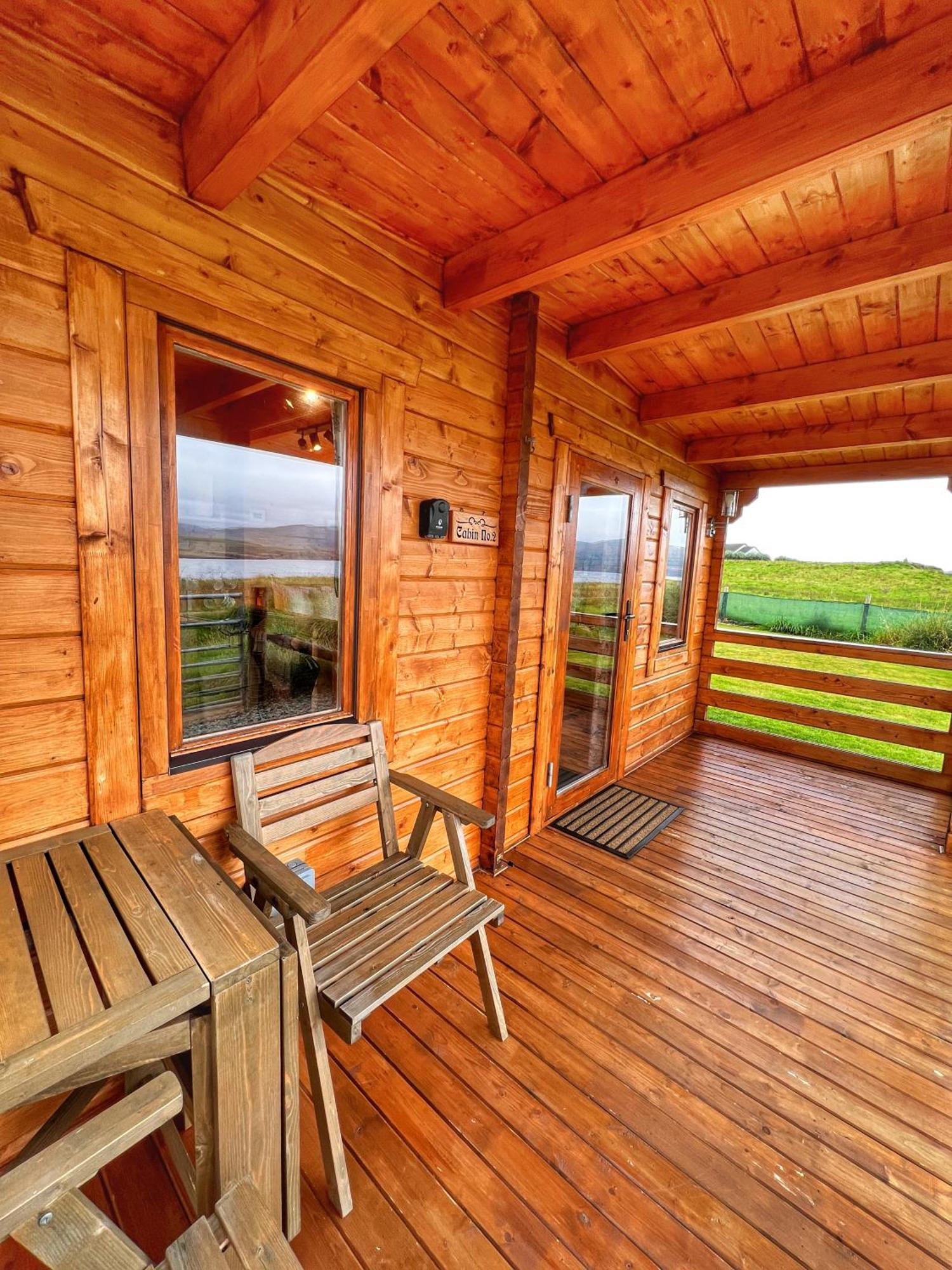 Harlosh Log Cabins Dunvegan  Rom bilde