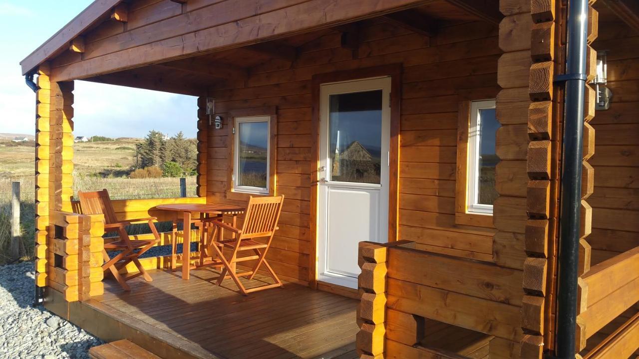 Harlosh Log Cabins Dunvegan  Eksteriør bilde